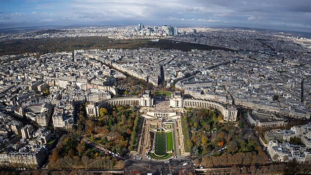 Blick auf Paris