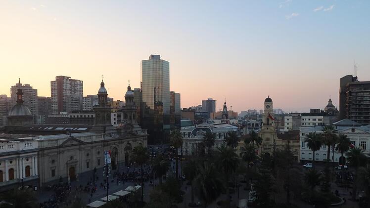 Eindrücke von der Weltreise von Raphael Guya: Santiago de Chile. Foto: privat
