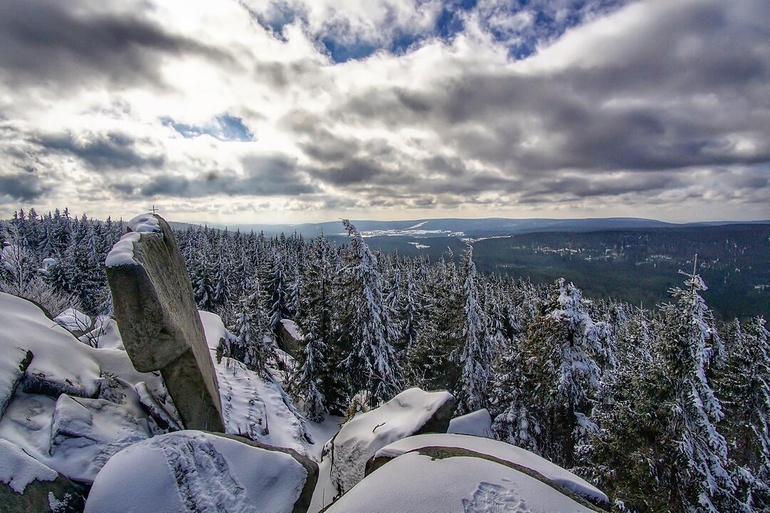 Urlaub in Franken: Fichtelgebirge im Winter