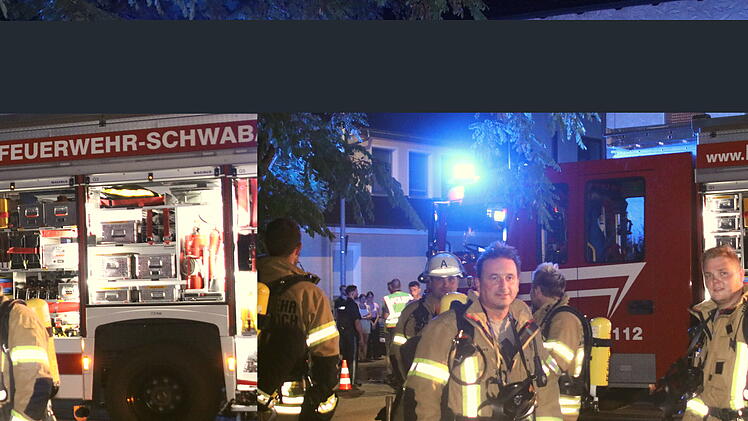 Kellerbrand mit zwei verletzten Personen