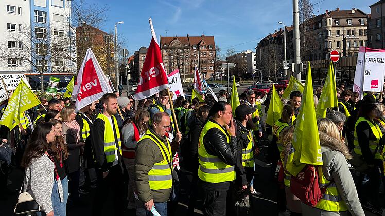 Franken: "Größter Warnstreik der jüngeren Vergangenheit" - hier gibt es heute Einschränkungen