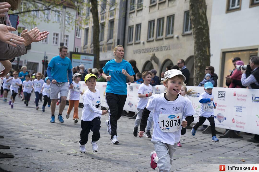 Weltkulturerbelauf in Bamberg: Der Böhnlein Bambini-Lauf 2017