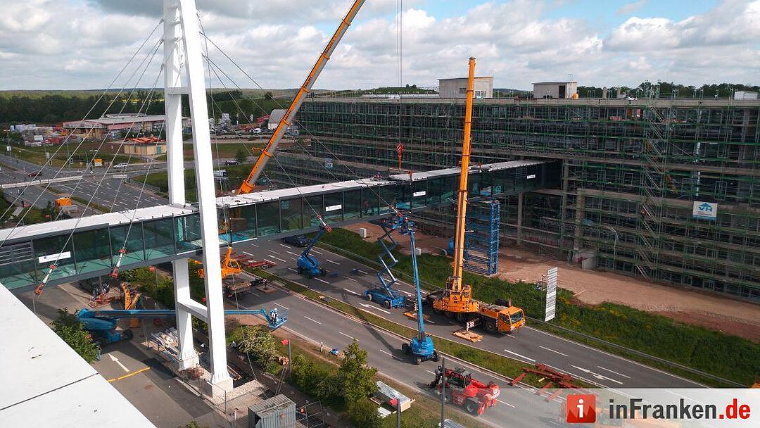 Puma-Bridge in Herzogenaurach vollendet