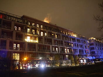 Terrassenbrand in Fürther Südstadt