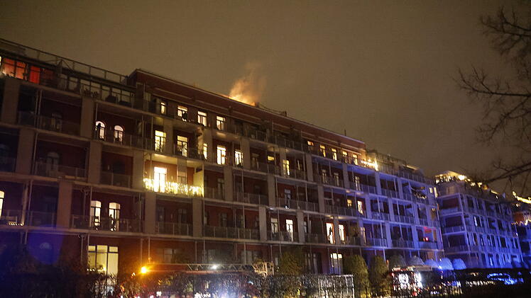 Terrassenbrand in Fürther Südstadt