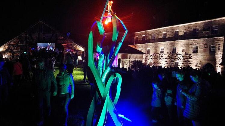 Auftakt zu "Kronach leuchtet 2018". Foto: Heike Schülein