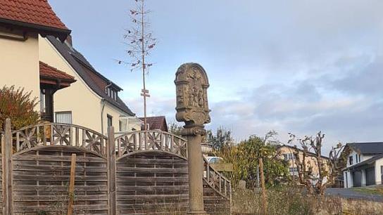 Das Areal um den Bildstock an der Lindenstraße hat der Obst- und Gartenbauverein umgestaltet.  Foto: Fabian Elm
