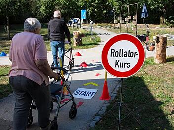 Auf einem Parcours üben die Senioren alle möglichen Alltagssituationen. Am 20. Februar startet ein solcher Kurs in Sonnefeld.  Foto: Christian Licha