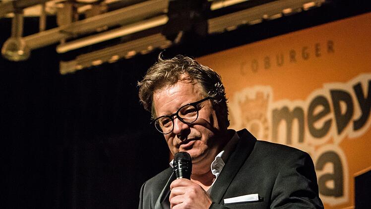 Reichlich Applaus gab es bei der 8. Coburger Comedy-Gala im Kongresshaus Rosengarten.Foto: Jochen Berger