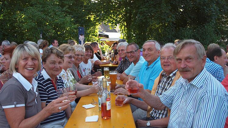 Eine tolle Stimmung herrschte bei der griechischen Sommernacht in Klosterlangheim.