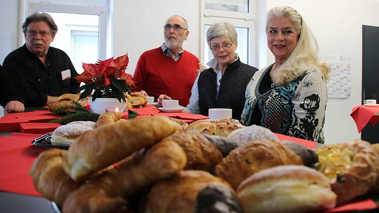 Eindrücke vom Redaktionsfrühstück der Saale-Zeitung. Foto: Ralf Ruppert