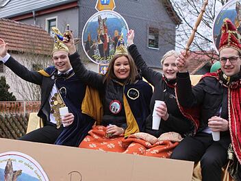 Faschingsumzug in Neukenroth. Foto: Michael Wunder