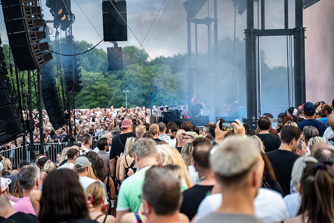 Weltstar Paul Kalkbrenner in Nürnberg. Weltstar Paul Kalkbrenner in Nürnberg.