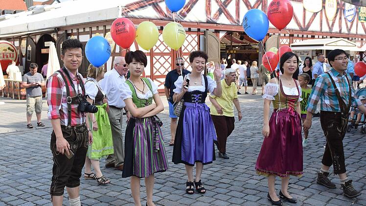 Die Kulmbacher Bierwoche hat begonnen. Foto: Ronald Rinklef