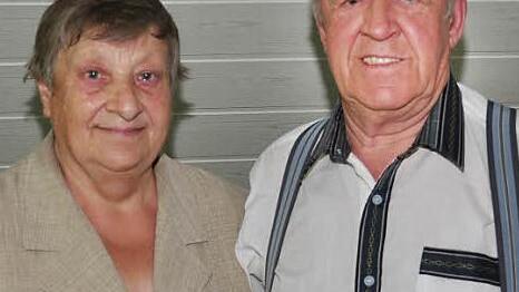 Das Jubelpaar Melita und Herbert Saar aus Wonfurt  Foto: Ulrike Langer