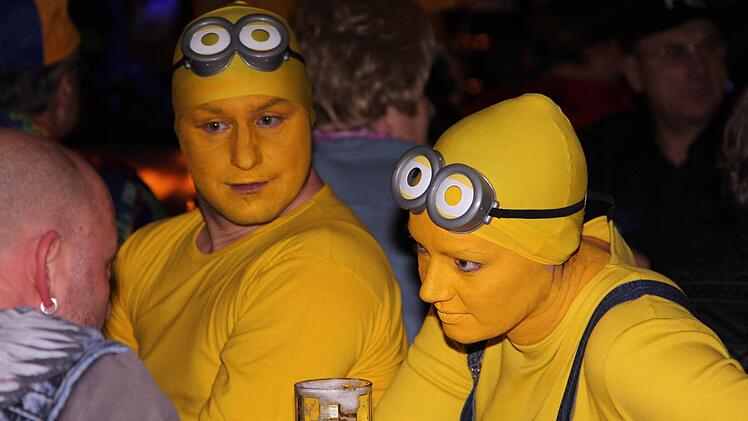 Die Minion saßen im Publikum.  Foto: Karl Klaschka