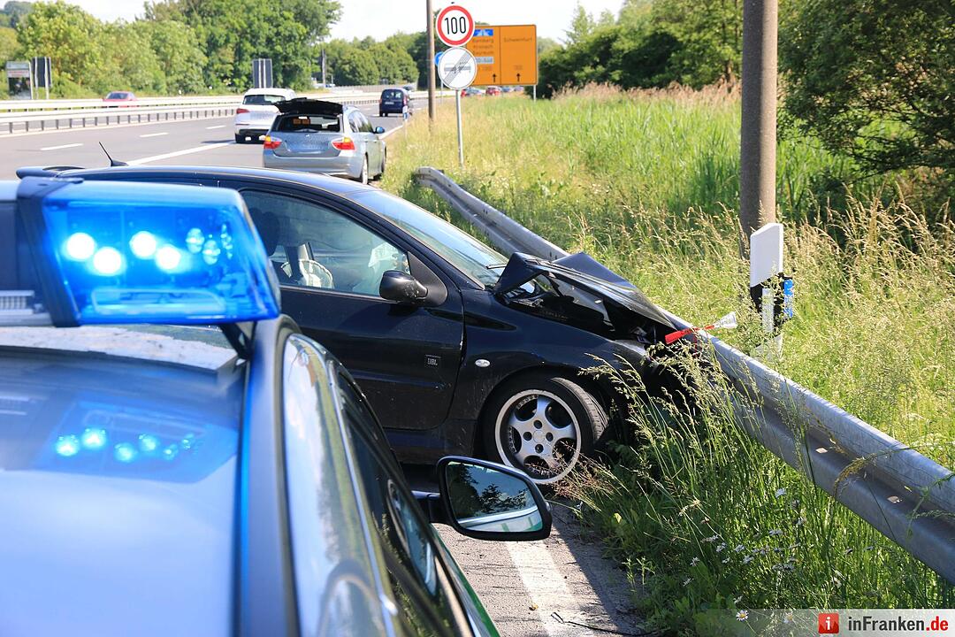 Promillefahrt endet im Krankenhaus