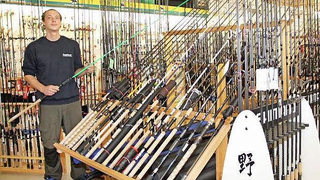 Angelspezi XXL Bad Staffelstein, der Megastore f&uuml;r Angelfischer am Obermain.  Fotos: Gerda V&ouml;lk