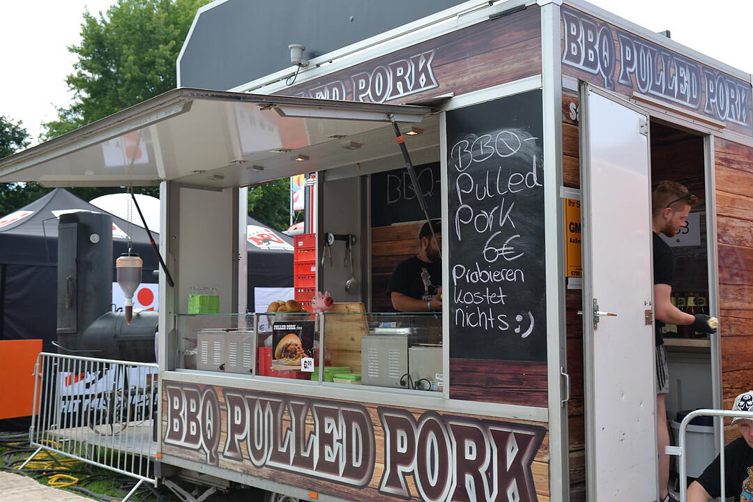 Das Essen bei Rock im Park 2018