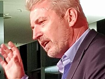Vehement: Michael Winterhoff in Forchheim. Foto: Ekkehard Roepert