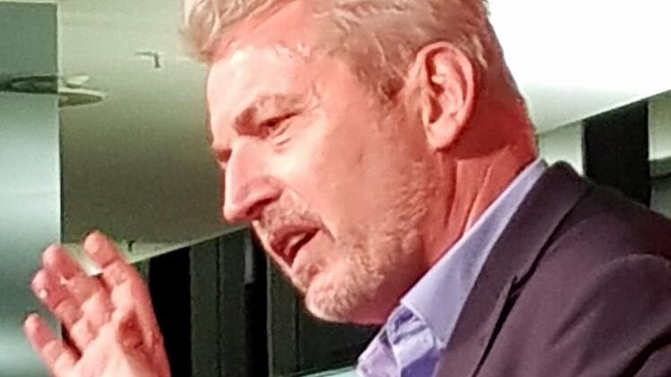 Vehement: Michael Winterhoff in Forchheim. Foto: Ekkehard Roepert