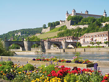 Wanderungen Würzburg - Festung Marienberg