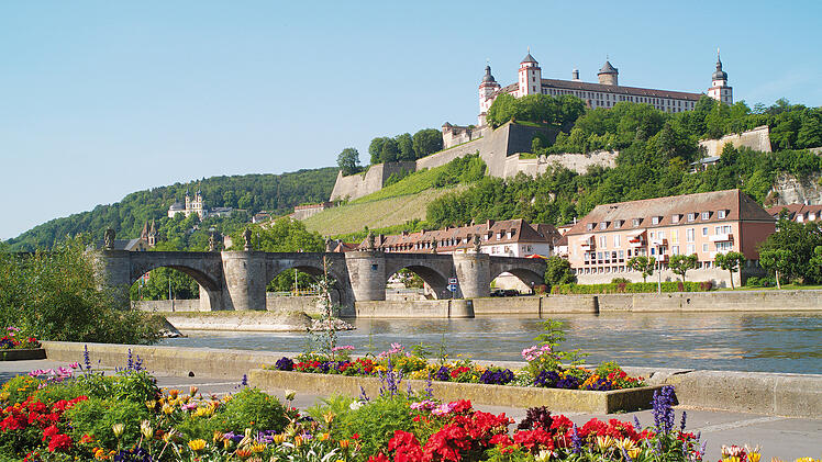 Wanderungen Würzburg - Festung Marienberg