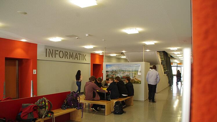 Ein Blick in einen Schulgang. Foto: Marco Meißner