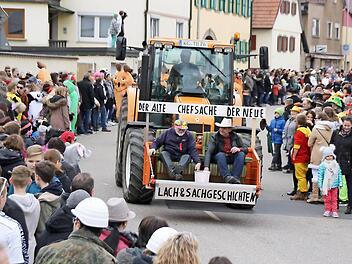 Werner Menegoni (links) ist von Gerhard Dietz als Vereinsringvorsitzer der abgel&ouml;st worden.  Fotos: Thomas Malz