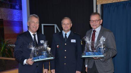 Polizeidirektor Ralf Wiegand mit den beiden Referenten Rick Weijermans (links) und Klaus Rösler (rechts).  Foto: Nico RoggePolizeidirektor Ralf Wiegand mit den beiden Referenten Rick Weijermans (links) und Klaus Rösler (rechts).  Foto: Nico Rogge