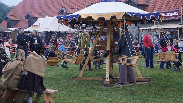 Mittelalter in Maria Bildhausen . Foto: Anton Then