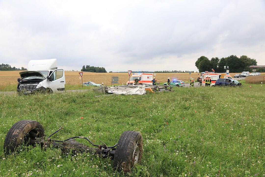 Schwerer Unfall im Landkreis Bamberg