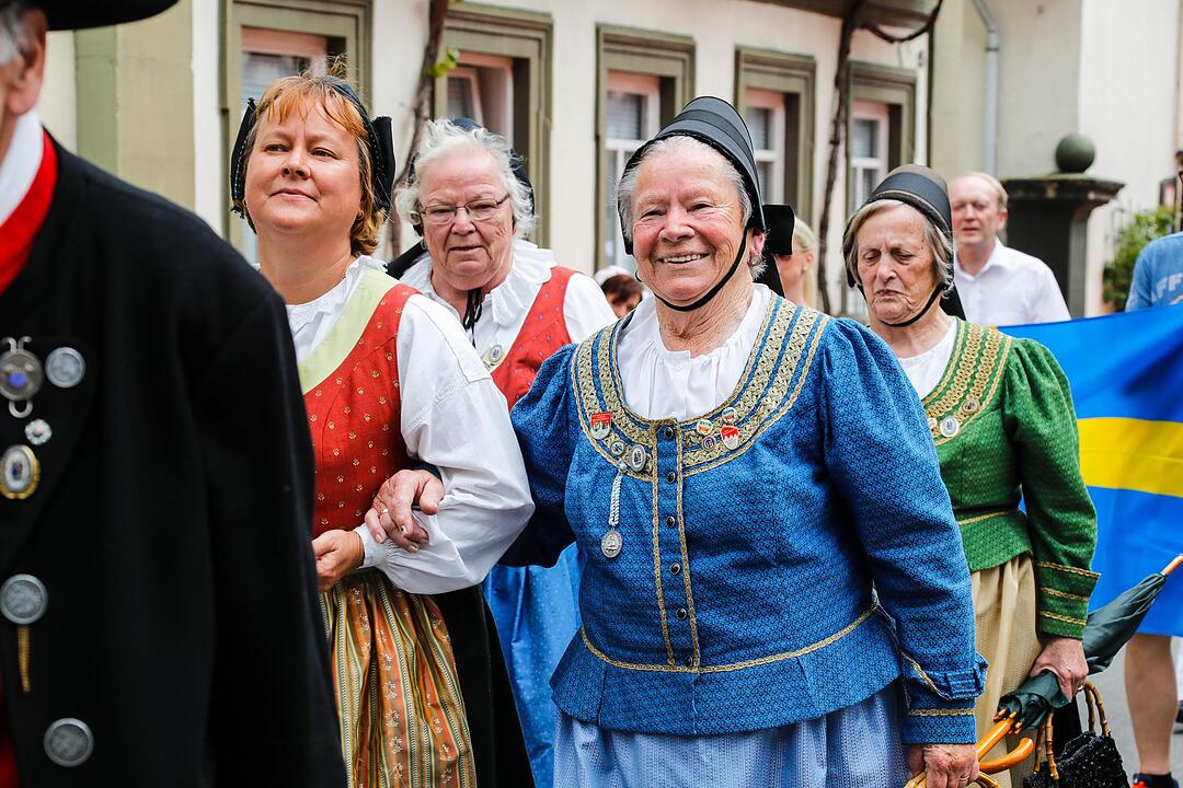 Weinfest-Eröffnung in Zeil am Main