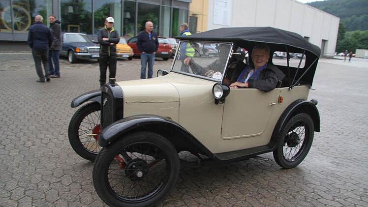 Impressionen vom Oldtimer-Treffen in Kulmbach.  Foto: Sonja Adam
