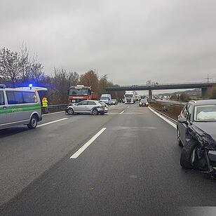 A70 bei Viereth-Trunstadt: Kollision beim Überholen