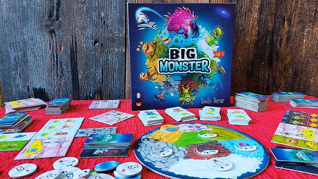 Big Monster im Test - familientaugliche Mischung aus Sammel-, Lege- und Drafting-Spiel