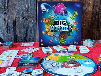 Big Monster im Test - familientaugliche Mischung aus Sammel-, Lege- und Drafting-Spiel