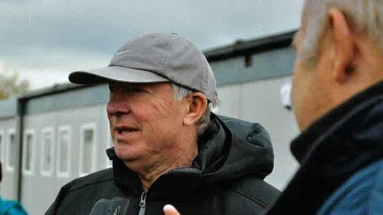 Alfons Schunk fachsimpelte schon mit Sir Alex Ferguson. Foto: privat