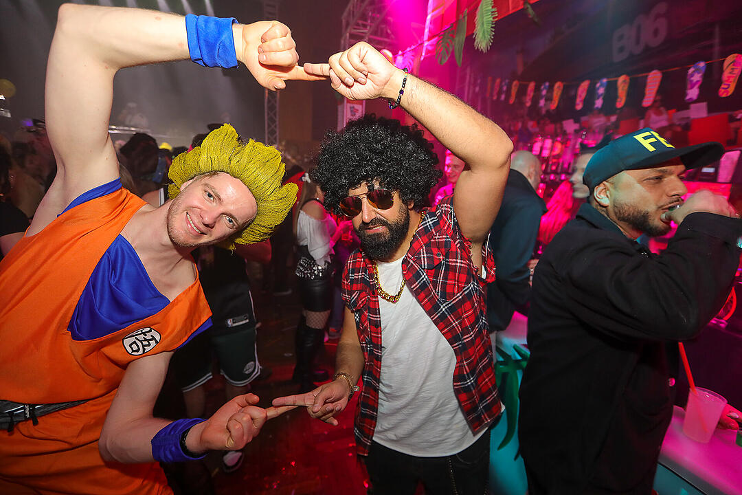 Beste Partystimmung in der Stadthalle