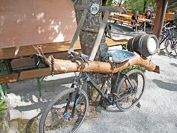 Ein Fahrrad der etwas anderen Art Foto: Mathias Erlwein