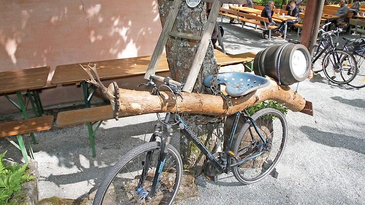 Ein Fahrrad der etwas anderen Art Foto: Mathias Erlwein