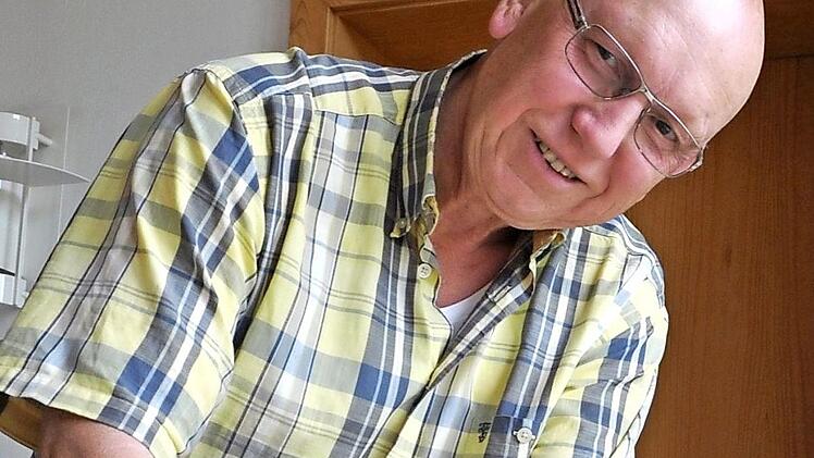 Der CVJM Rentweinsdorf-Ebern wird 50. Wilfried Elflein war von Anfang an dabei - und packt nach wie vor mit an. Fotos: Beate Dahinten
