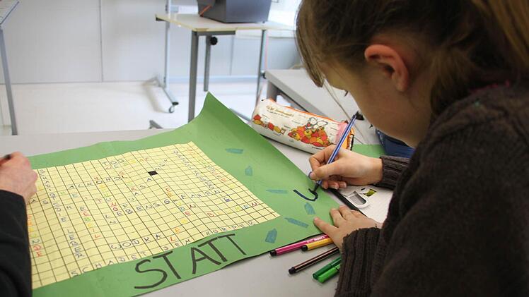 Mirjam Mytzka bei der Arbeit
