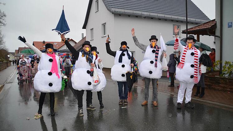 Der Faschingszug in Gefäll hat Spaß gemacht. Foto: Kathrin Kupka-Hahn