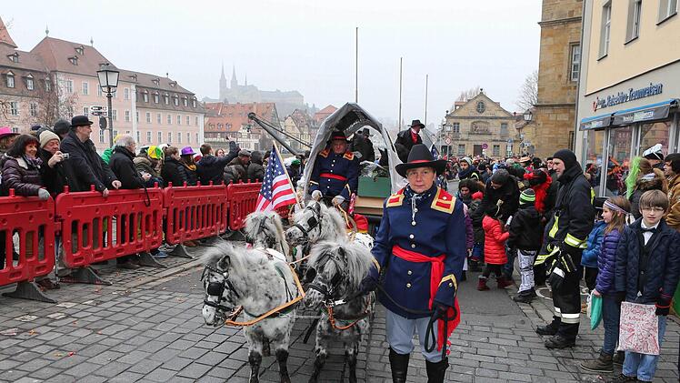 Faschingsumzug in Bamberg Foto: RiegerPress