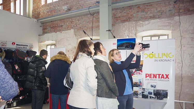 Technik-Neuheiten konnten gleich ausprobiert werden.Heike Schülein