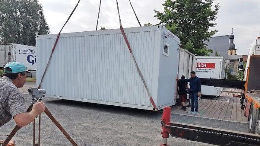 Aufwendig, aber Gebot für ein Qualitätsfest: die Toilettenanlage. Foto: privat