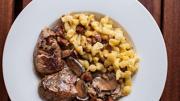 Lendchen mit Sp&auml;tzle