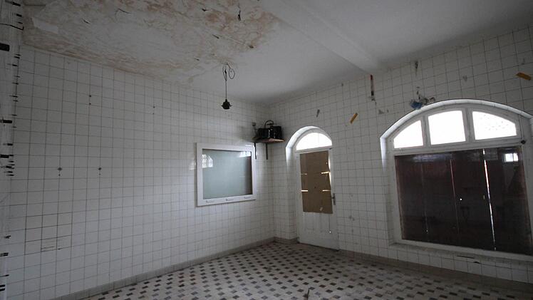 So sieht es in der ehemaligen Metzgerei aus.