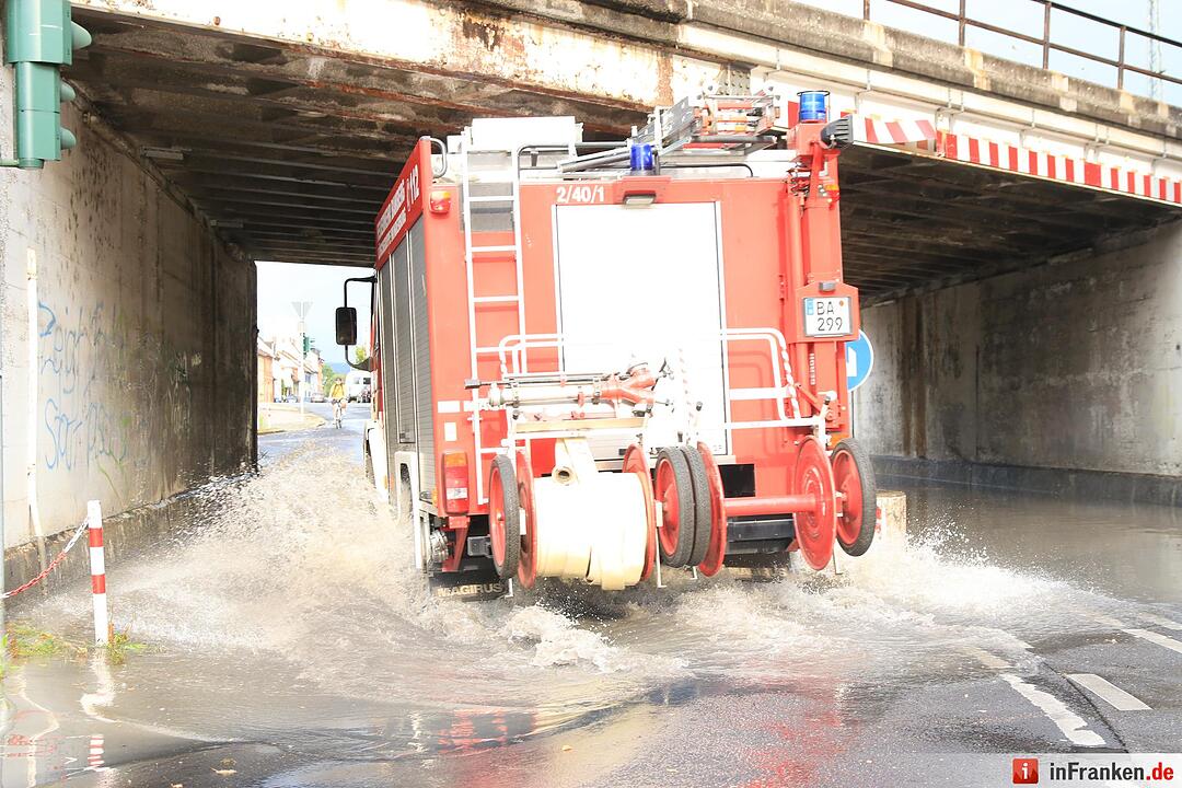 Massive Schäden nach Sturm in Bamberg